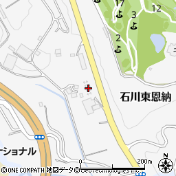 沖縄県うるま市石川東恩納1287-1周辺の地図