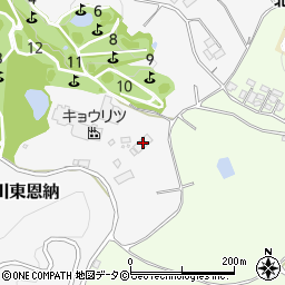 沖縄県うるま市石川東恩納1406-11周辺の地図