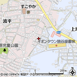 沖縄県中頭郡読谷村波平107-2周辺の地図