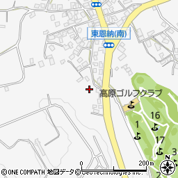 沖縄県うるま市石川東恩納1128周辺の地図