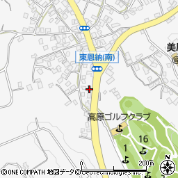 沖縄県うるま市石川東恩納1130周辺の地図