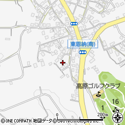 沖縄県うるま市石川東恩納1072周辺の地図