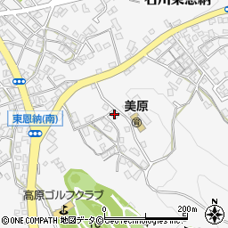 沖縄県うるま市石川東恩納1387周辺の地図