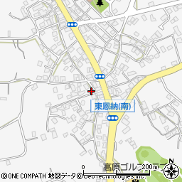 沖縄県うるま市石川東恩納1054周辺の地図