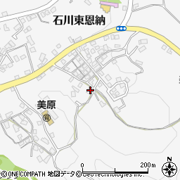 沖縄県うるま市石川東恩納1524周辺の地図