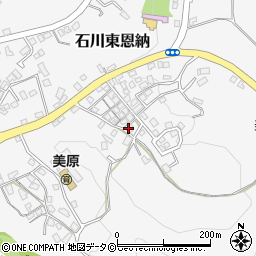 沖縄県うるま市石川東恩納1455周辺の地図