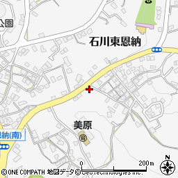 沖縄県うるま市石川東恩納1537周辺の地図