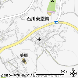 沖縄県うるま市石川東恩納1545周辺の地図