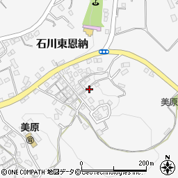 沖縄県うるま市石川東恩納1463周辺の地図
