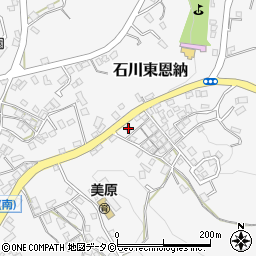 沖縄県うるま市石川東恩納1544周辺の地図