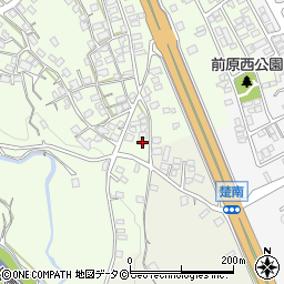 沖縄県うるま市石川山城182-1周辺の地図