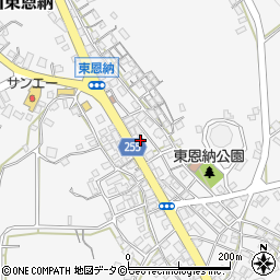 沖縄県うるま市石川東恩納59周辺の地図