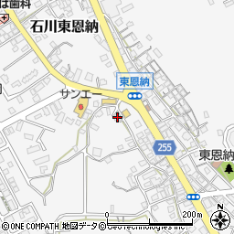 沖縄県うるま市石川東恩納668-2周辺の地図