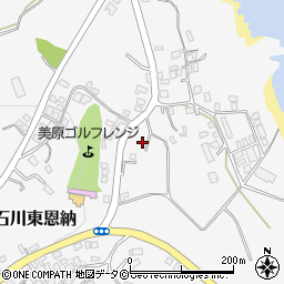 沖縄県うるま市石川東恩納1582周辺の地図