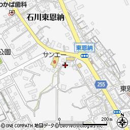 沖縄県うるま市石川東恩納677周辺の地図