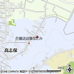 沖縄県中頭郡読谷村高志保1647-1周辺の地図