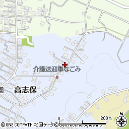 沖縄県中頭郡読谷村高志保1640-2周辺の地図