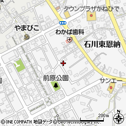 沖縄県うるま市石川東恩納724周辺の地図