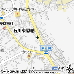 沖縄県うるま市石川東恩納645-1周辺の地図