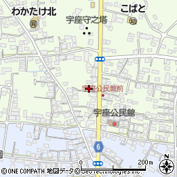 琉花周辺の地図
