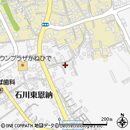 沖縄県うるま市石川東恩納554-2周辺の地図