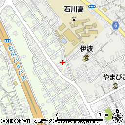 沖縄県うるま市石川山城1705-4周辺の地図
