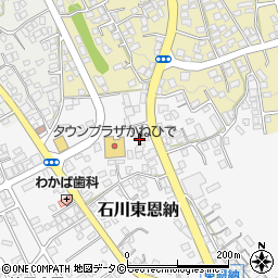 沖縄県うるま市石川東恩納604周辺の地図