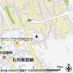 沖縄県うるま市石川東恩納406周辺の地図