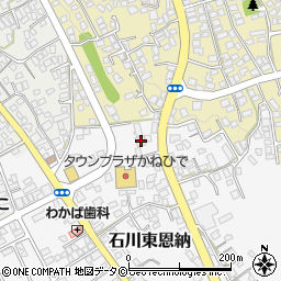沖縄県うるま市石川東恩納580周辺の地図