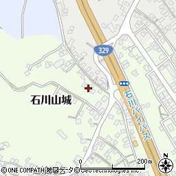 沖縄県うるま市石川山城450-4周辺の地図