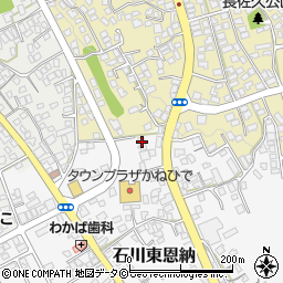 沖縄県うるま市石川東恩納579周辺の地図