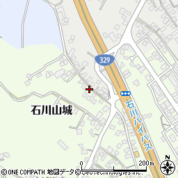 沖縄県うるま市石川山城450-2周辺の地図