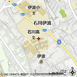 沖縄県立石川高等学校周辺の地図