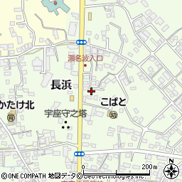 沖縄県中頭郡読谷村長浜1585-2周辺の地図
