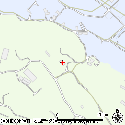 沖縄県うるま市石川山城1393周辺の地図