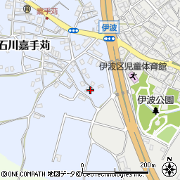 沖縄県うるま市石川嘉手苅79周辺の地図