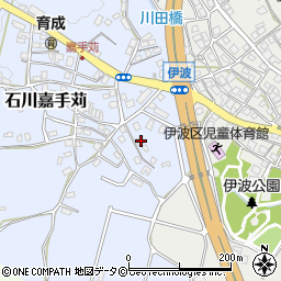 沖縄県うるま市石川嘉手苅93周辺の地図