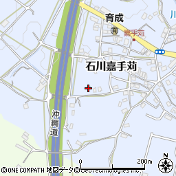 沖縄県うるま市石川嘉手苅374周辺の地図