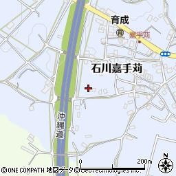 沖縄県うるま市石川嘉手苅375周辺の地図