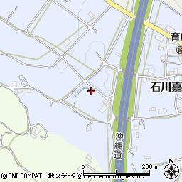 沖縄県うるま市石川嘉手苅393周辺の地図