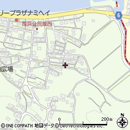 沖縄県中頭郡読谷村長浜129周辺の地図