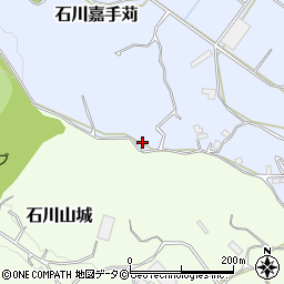 沖縄県うるま市石川嘉手苅608周辺の地図