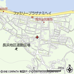 沖縄県中頭郡読谷村長浜290周辺の地図