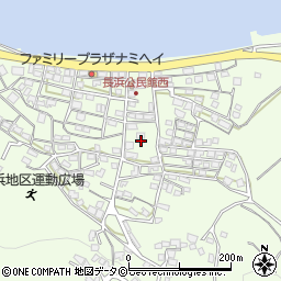 沖縄県中頭郡読谷村長浜84周辺の地図