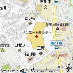 マツモトキヨシ石川シティ店周辺の地図