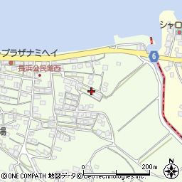 沖縄県中頭郡読谷村長浜64周辺の地図
