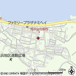 沖縄県中頭郡読谷村長浜54周辺の地図