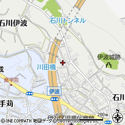 沖縄県うるま市石川伊波153周辺の地図