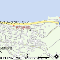沖縄県中頭郡読谷村長浜45周辺の地図