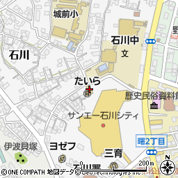 たいら保育園周辺の地図